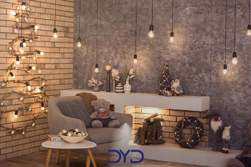 انواع نورپردازی سقف اتاق پذیرایی