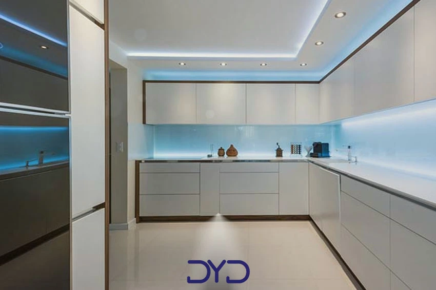 در چه بخشهایی از آشپزخانه باید نورپردازی بیشتری انجام شود؟