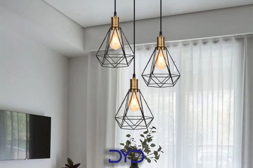 انواع لوستر مینیمال براساس شکل