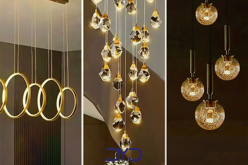 انواع لوستر بر اساس محل استفاده