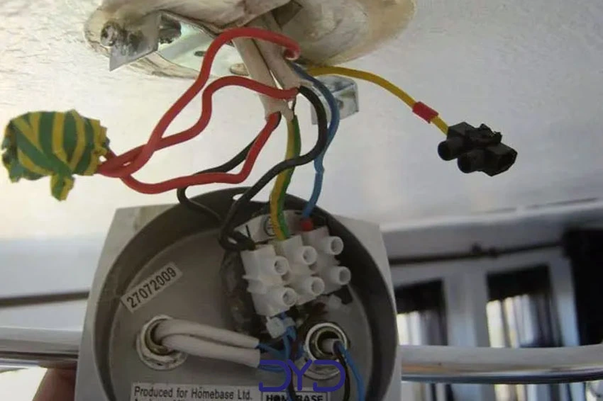 نحوه سیم کشی داخلی لوستر