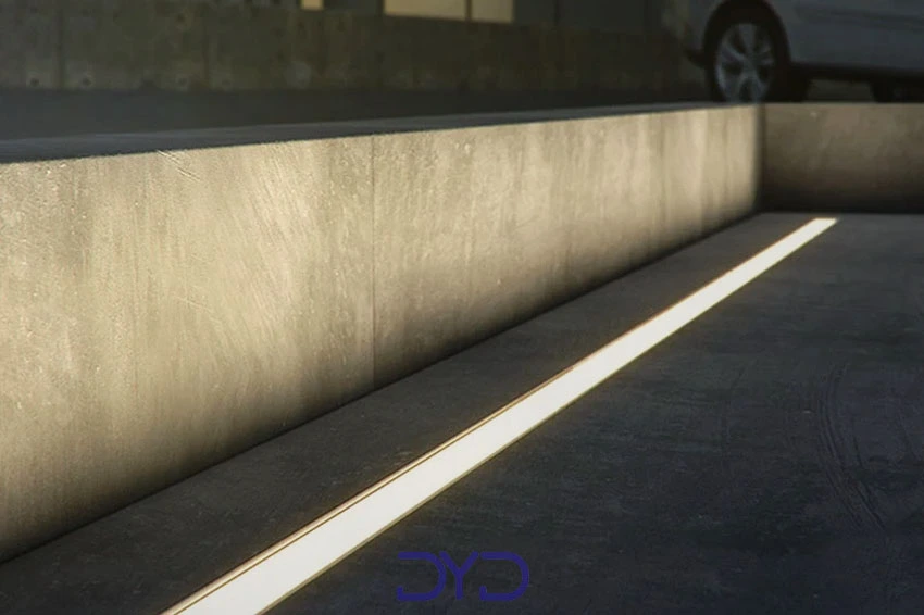 انواع چراغ خطی توکار دفنی