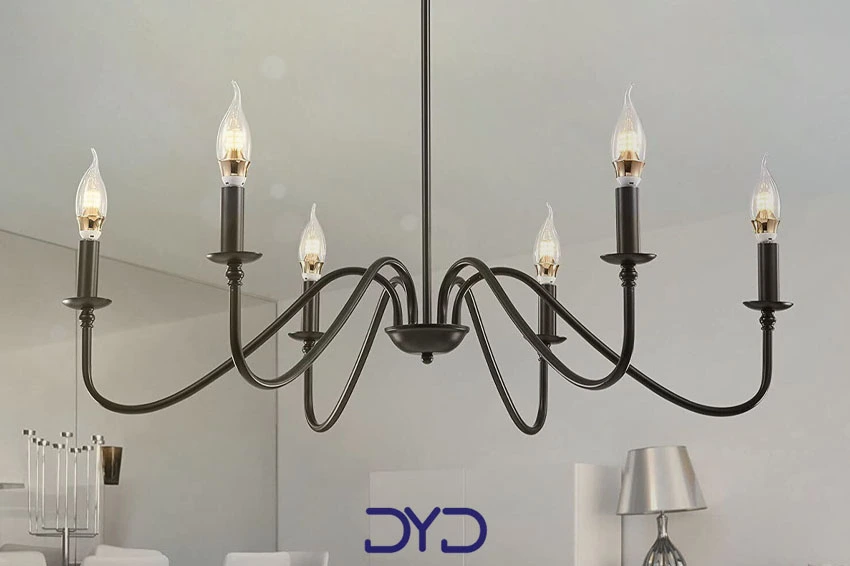 انواع لوستر بر اساس جنس بدنه