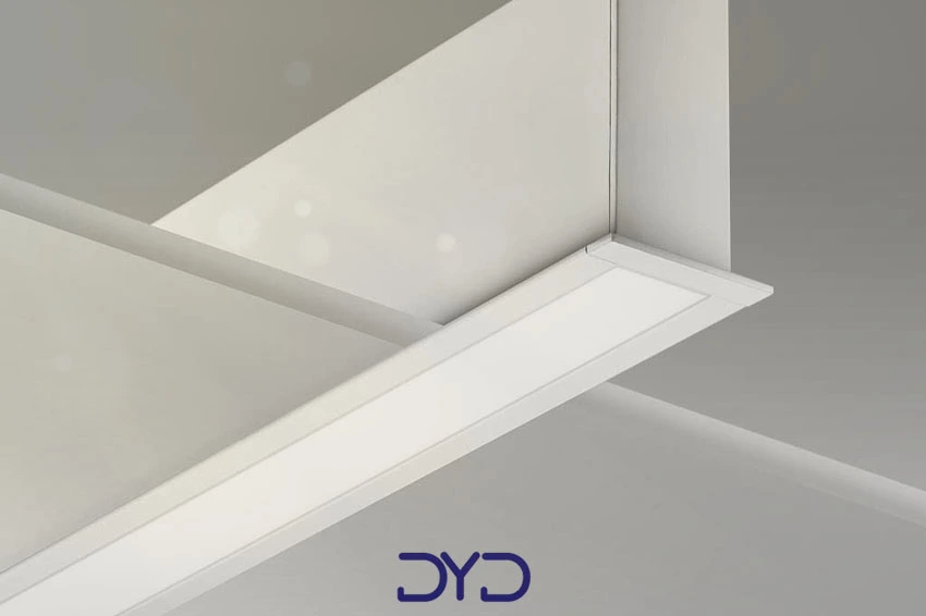 انواع چراغ خطی توکار لبه دار