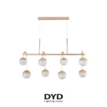 لاینر 8 شعله مدرن مدل حباب اکلریک