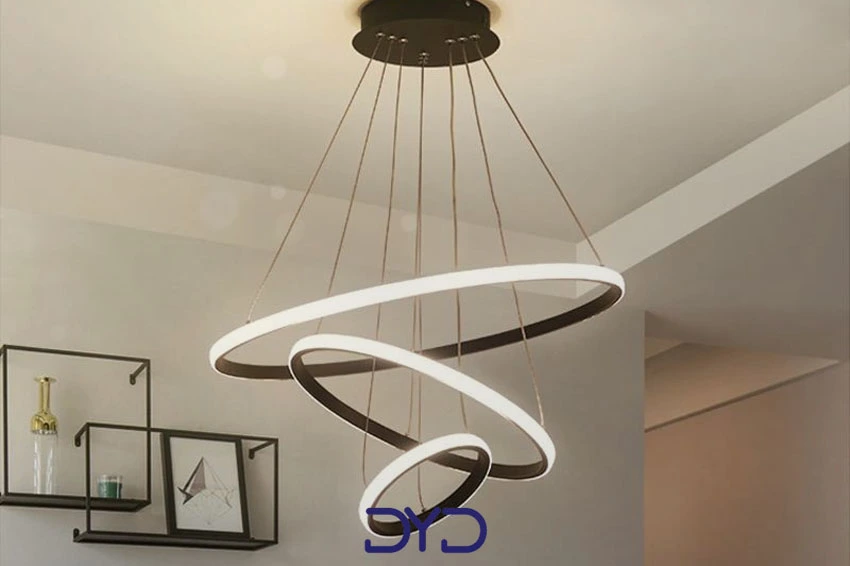 انواع مختلف لوستر بالای میز ناهارخوری