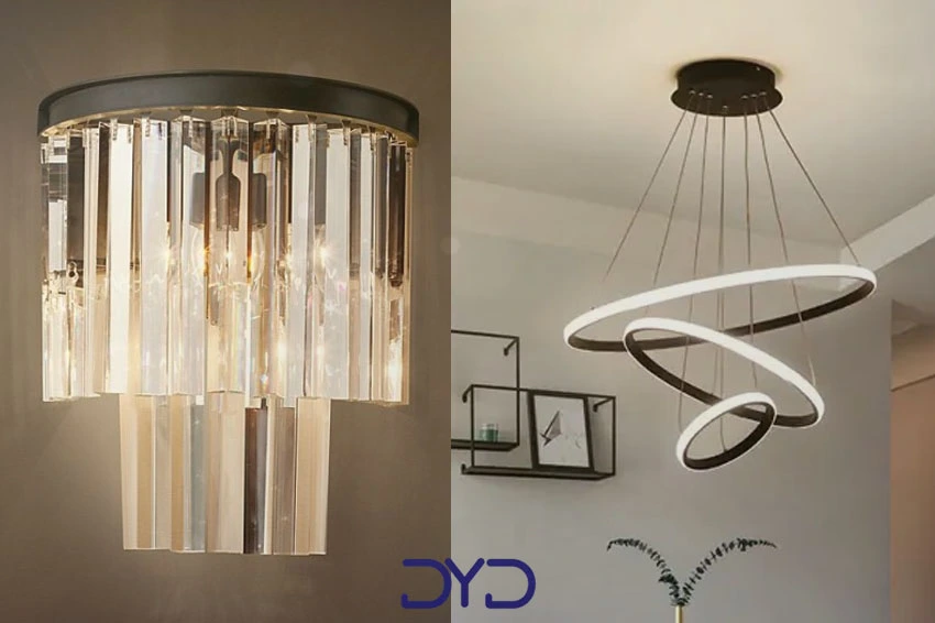 لوستر مدرن سقفی یا دیواری