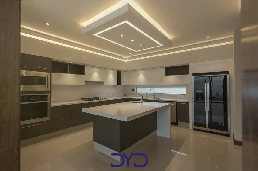 روشهای نورپردازی سقف آشپزخانه در طراحی مدرن