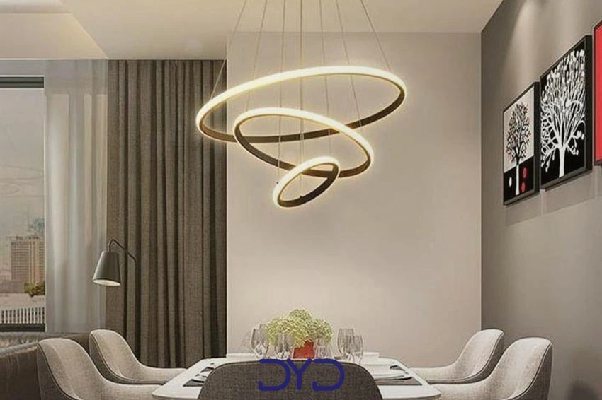 نکاتی برای خرید لوستر مدرن سه حلقه