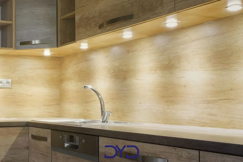 انواع نورپردازی کابینت آشپزخانه