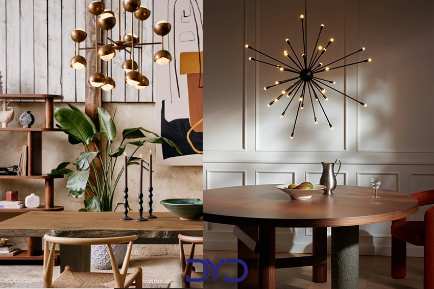 انتخاب لوستر مدرن متناسب با فضاهای گوناگون