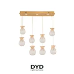 لاینر مدرن فانتزی 8 شعله مدل آرالیا