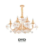 لوستر نئوکلاسیک کریستالی مدل فلورانس