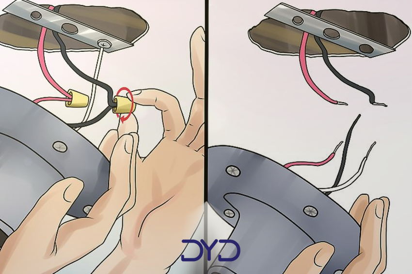 آموزش نصب لوستر کریستالی مرحله به مرحله