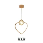 لوستر آویز مدرن مدل قلب