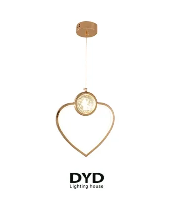 لوستر آویز مدرن مدل قلب