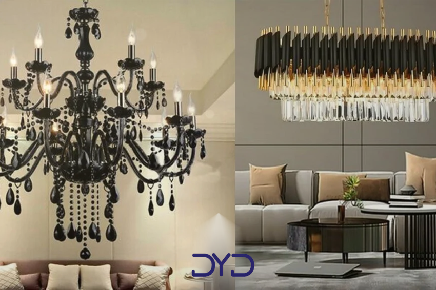 لوستر اسپرت مشکی با چه دکوراسیونی هماهنگ است؟