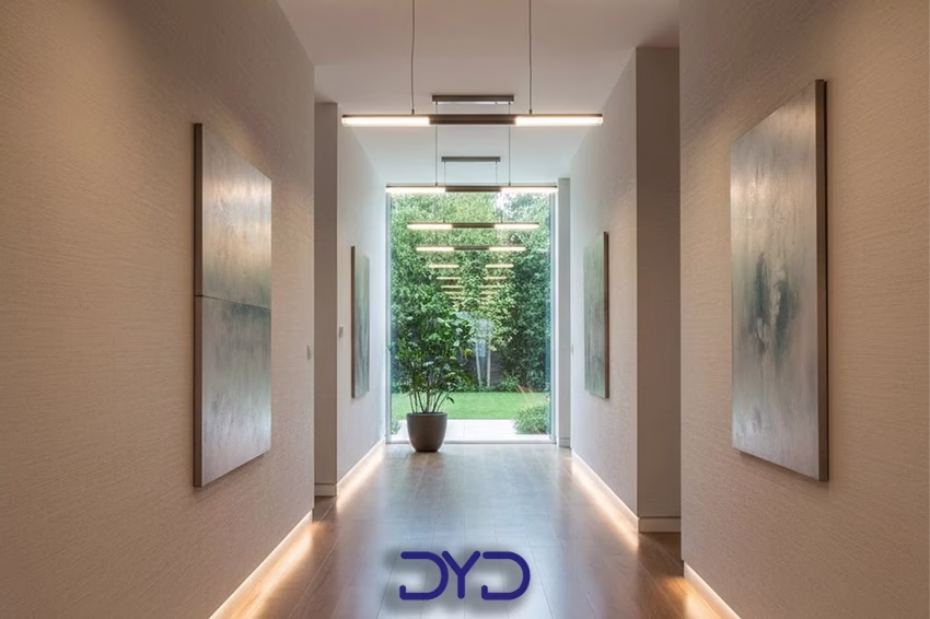 لوستر خطی برای راهروها و فضاهای باریک