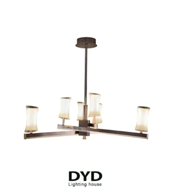 لوستر مدرن ال ای دی مدل تیارا