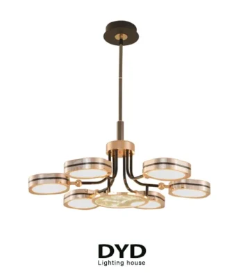 لوستر مدرن LED مدل لوتوس