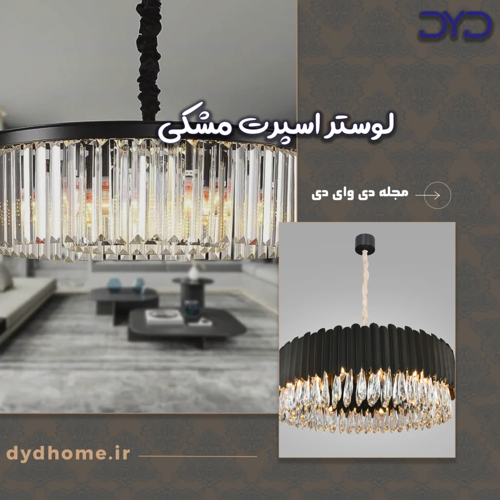 لوستر اسپرت مشکی