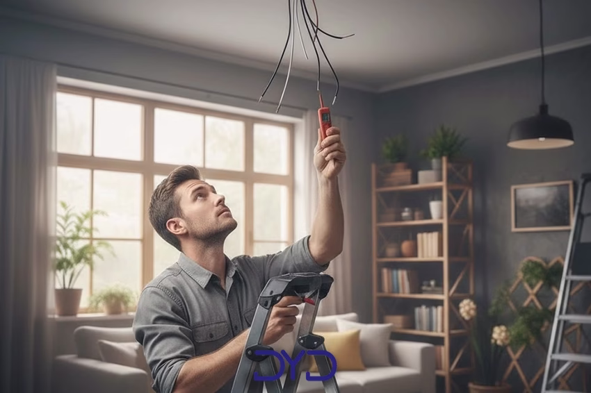 قبل از شروع نصب لوستر ال ای دی سقفی، چه کارهایی باید انجام دهیم؟