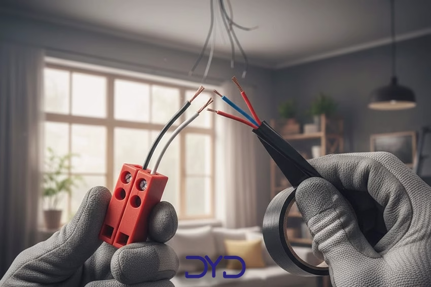 نکات مهم در نصب لوستر