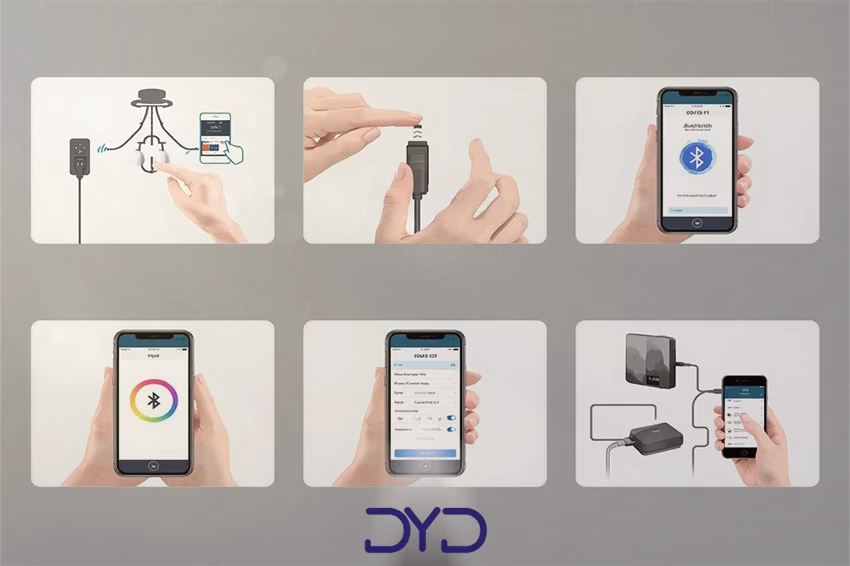 چگونه بلوتوث لوستر را فعال کنیم