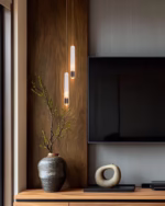 آویز مدل پایپ لنز دار 2 تایی - Image 2